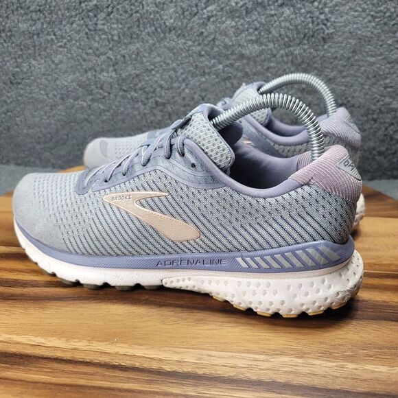 Brooks Adrenaline GTS 20 1202961B073 Running Shoes Womens Size‎ 9 B Grey Pink - Picture 6 of 11